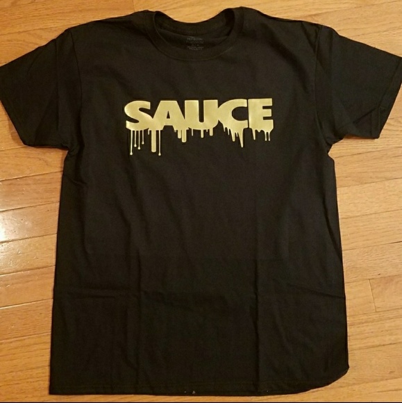 BEAUTIFUL & SHINY "SAUCE" TEE!!! - Picture 2 of 4
